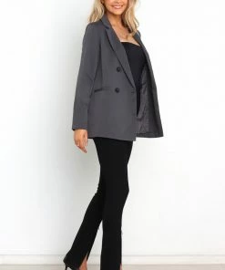 PUP8 Charney Blazer - Dark Grey Clothing