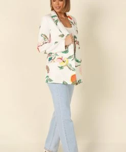 PUP18 For The Bride Citrus Blazer - White