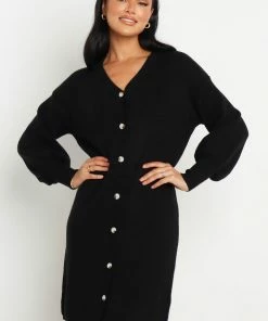 PUP30 Comara Cardigan - Black Clothing