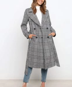 PUP44 Dante Coat - Grey Clothing