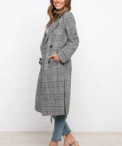 PUP44 Dante Coat - Grey Clothing