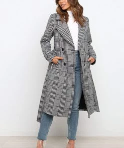 PUP44 Dante Coat - Grey Clothing