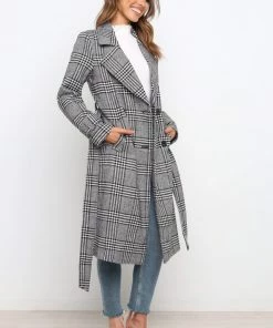PUP44 Dante Coat - Grey Clothing