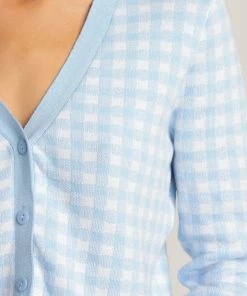 PUP15 Darlington Cardigan - Blue