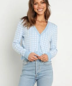 PUP15 Darlington Cardigan - Blue