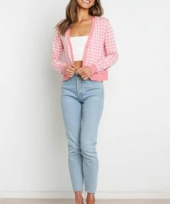 PUP15 Darlington Cardigan - Pink Clothing