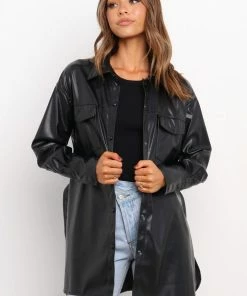 PUP15 Clothing Denley Shacket - Black