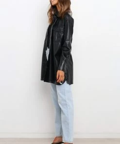 PUP15 Clothing Denley Shacket - Black