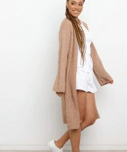 PUP4 Dori Cardigan - Mocha Clothing