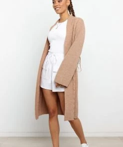 PUP4 Dori Cardigan - Mocha Clothing