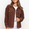 PUP55 Easenby Jacket - Dark Brown Clothing