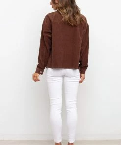 PUP55 Easenby Jacket - Dark Brown Clothing