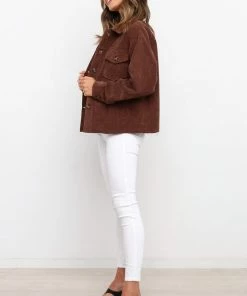 PUP55 Easenby Jacket - Dark Brown Clothing