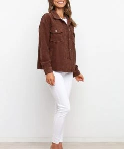 PUP55 Easenby Jacket - Dark Brown Clothing