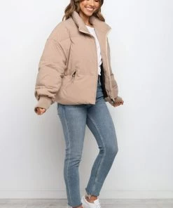 PUP4 Edric Puffer Jacket - Beige