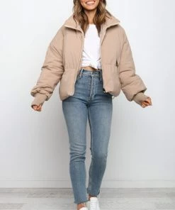 PUP4 Edric Puffer Jacket - Beige