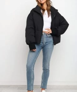 PUP4 Edric Puffer Jacket - Black