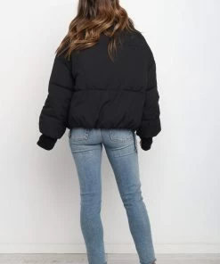 PUP4 Edric Puffer Jacket - Black