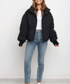 PUP4 Edric Puffer Jacket - Black