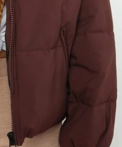 PUP4 Edric Puffer Jacket - Chocolate Brown