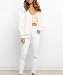 PUP4 Ellie Cardigan - White For The Bride