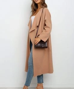 PUP42 Elura Coatigan - Camel