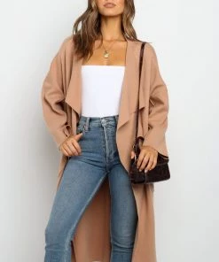 PUP42 Elura Coatigan - Camel