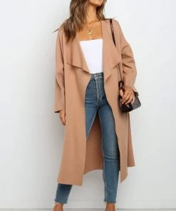 PUP42 Elura Coatigan - Camel