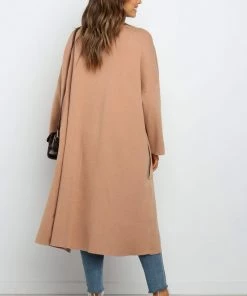 PUP42 Elura Coatigan - Camel