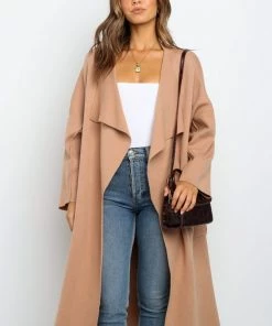 PUP42 Elura Coatigan - Camel