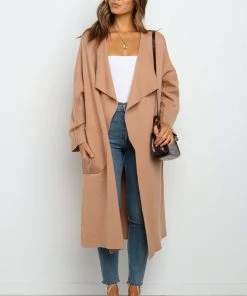 PUP42 Elura Coatigan - Camel