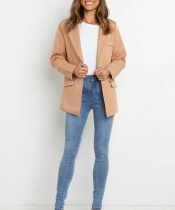 PUP4 Clothing Felipe Blazer - Beige