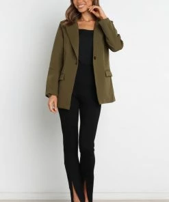 PUP4 Felipe Blazer - Olive Clothing