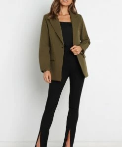 PUP4 Felipe Blazer - Olive Clothing