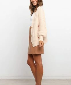 PUP4 Clothing Flounce Cardigan - Cream