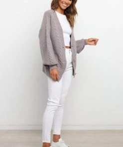 PUP4 Clothing Flounce Cardigan - Grey