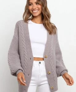 PUP4 Clothing Flounce Cardigan - Grey