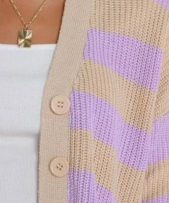 PUP15 Clothing Frosting Cardigan - Lilac