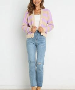 PUP15 Clothing Frosting Cardigan - Lilac