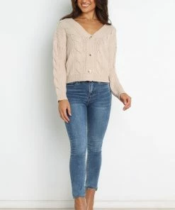 PUP4 Clothing Gigi Cardigan - Beige