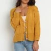 PUP4 Giuliana Cardigan - Mustard Clothing