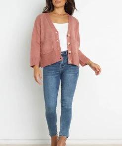 PUP4 Giuliana Cardigan - Rust