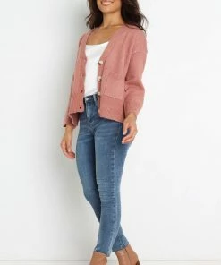 PUP4 Giuliana Cardigan - Rust