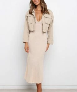 PUP4 Hari Jacket - Beige Clothing