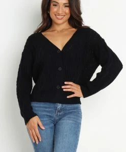 PUP4 Harry Cardigan - Black