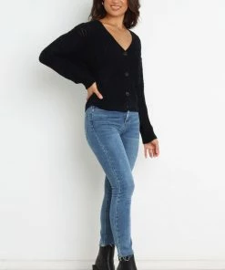 PUP4 Harry Cardigan - Black