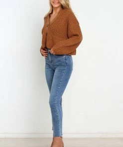 PUP15 Harwood Cardigan - Tan