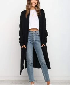 PUP50 Haste Cardigan - Black