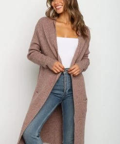 PUP50 Haste Cardigan - Mocha Clothing