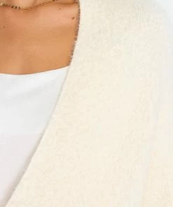 PUP4 Henry Cardigan - Cream